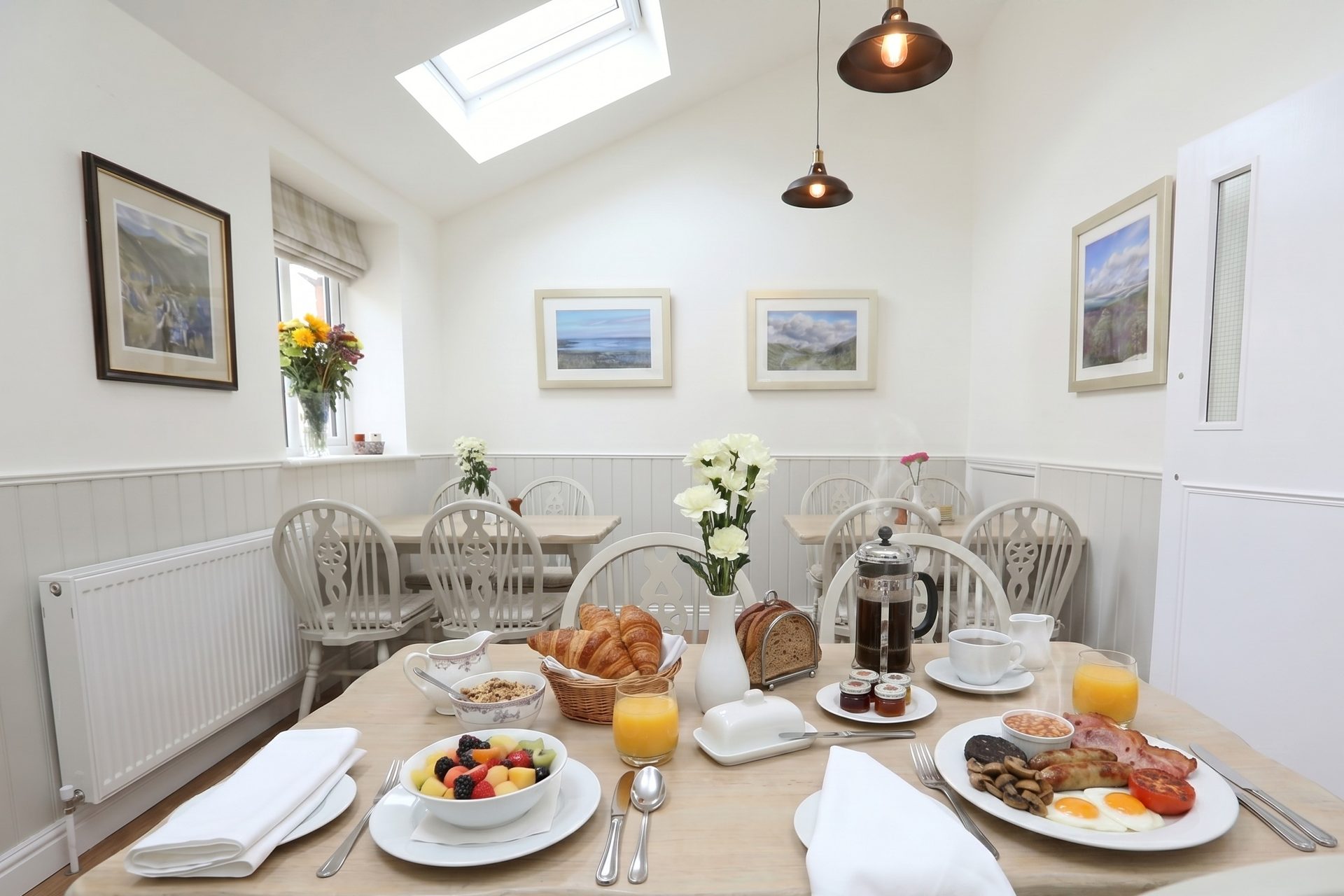 Breakfast room at The Willow