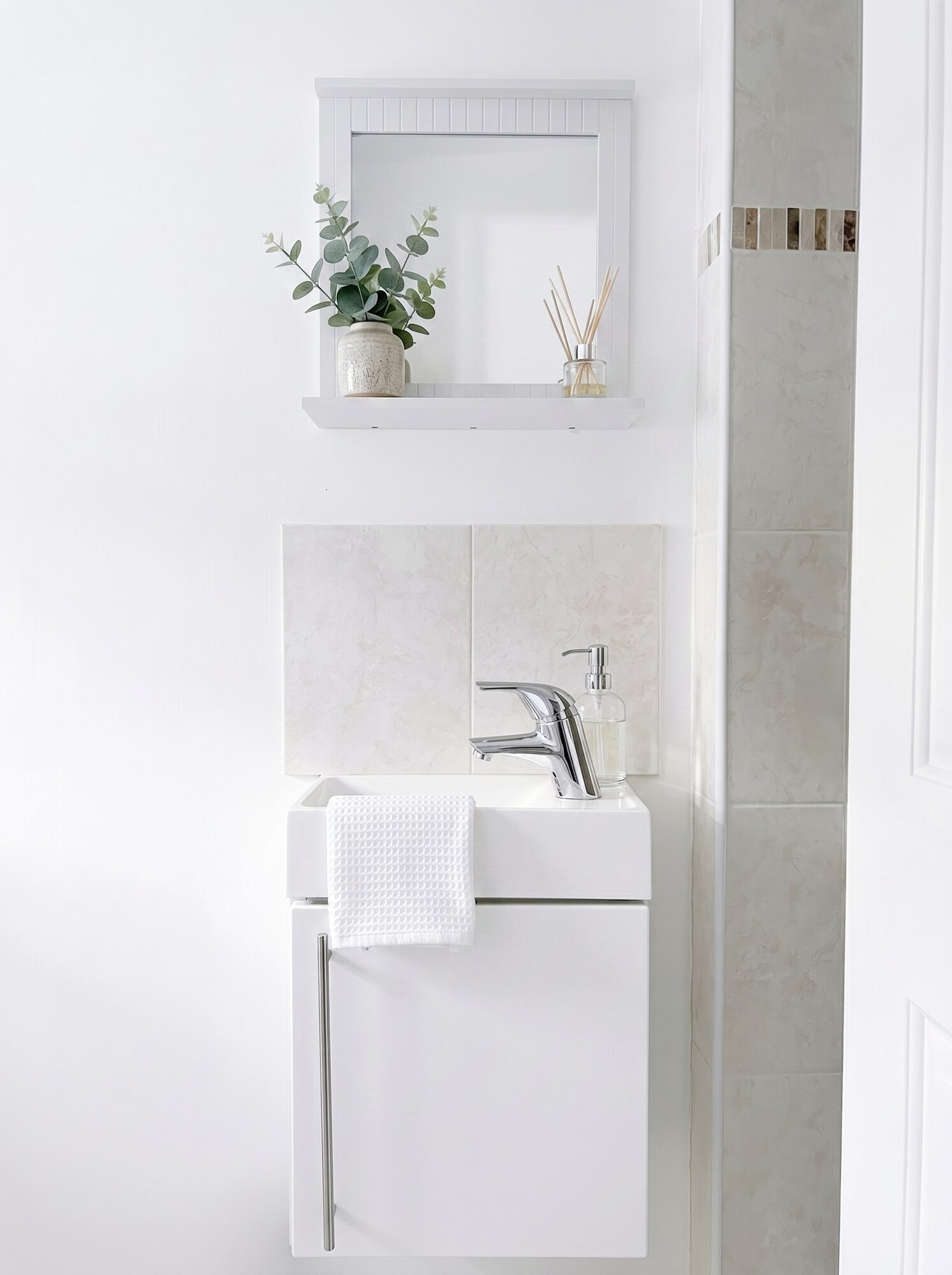 Bathroom vanity, Willow Cottage