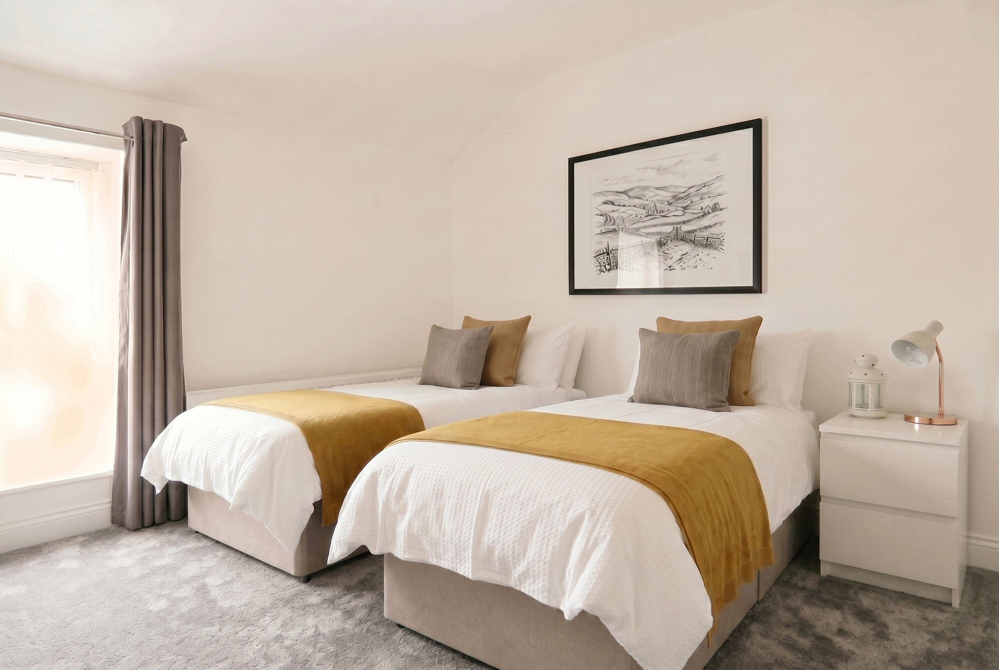 Second bedroom as twin